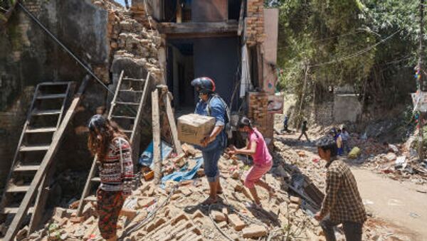 زمین لرزه نپال - اسپوتنیک ایران  