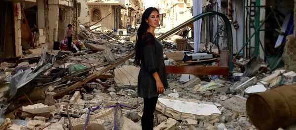 بازیگر زن بولیوی در سوریه بازیگر زن بولیوی در سوریه - اسپوتنیک ایران