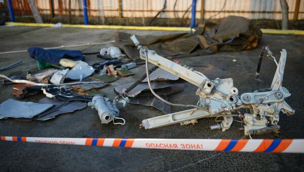 Найденные фрагменты самолета Ту-154, потерпевшего крушение над Черным морем у берегов Сочи - اسپوتنیک ایران  