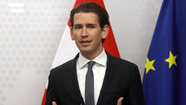 Министр иностранных дел Австрии Себастиан Курц - اسپوتنیک ایران  