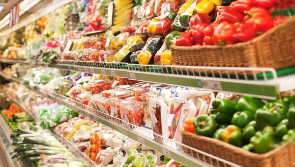 Овощи в супермаркете - اسپوتنیک ایران  