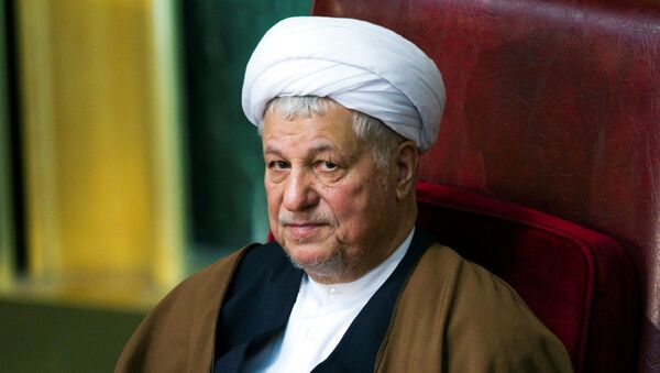 Former Iranian president Akbar Hashemi Rafsanjani attends Iran's Assembly of Experts biannual meeting in Tehran. (File) - اسپوتنیک ایران  