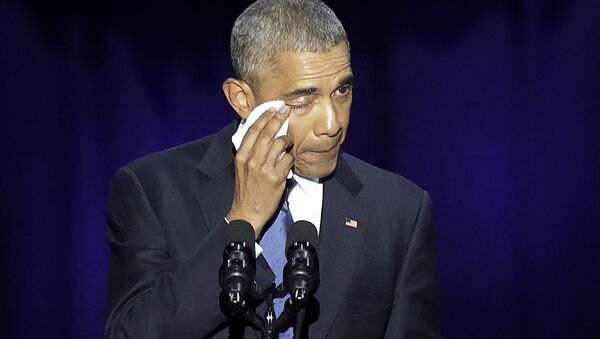 Президент Барак Обама выступает с последним в качестве главы государства обращением к американцам - اسپوتنیک ایران  