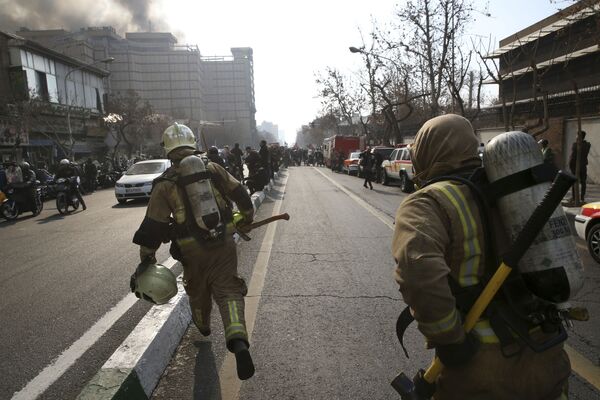 200 آتش نشان به محل حادثه اعزام شده بودند - اسپوتنیک ایران  