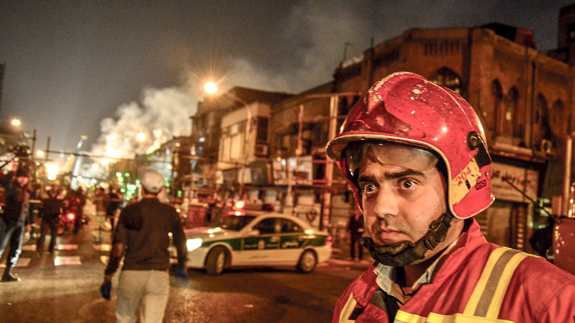 آتش نشان در محل حادثه  - اسپوتنیک ایران  , 1920, 02.02.2023
