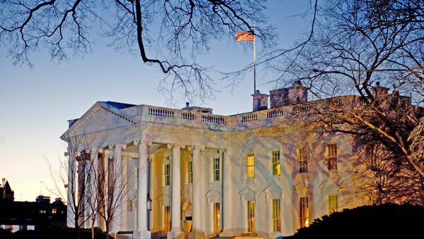 The day breaks behind the White House in Washington,DC - اسپوتنیک ایران  