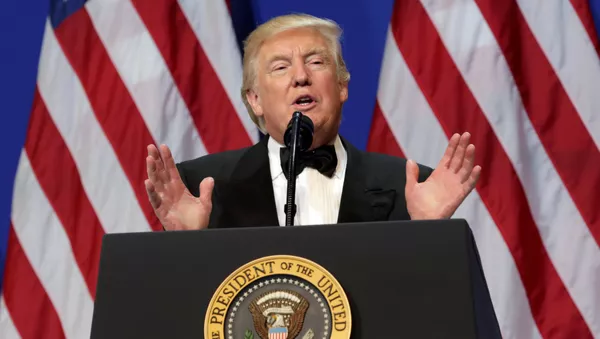 Президент США Дональд Трамп - اسپوتنیک ایران  