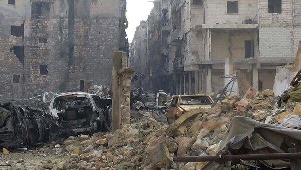 کشته دست کم 25 نفر در انفجار ساختمان دادگستری دمشق - اسپوتنیک ایران  