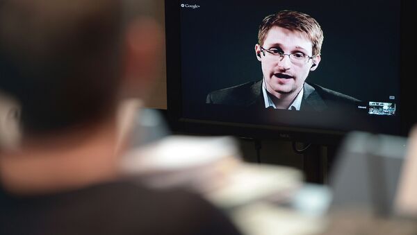 Видеоконференция бывшего сотрудника ЦРУ Эдварда Сноудена - اسپوتنیک ایران  