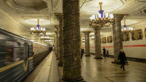 Станция петербургского метрополитена Автово - اسپوتنیک ایران  