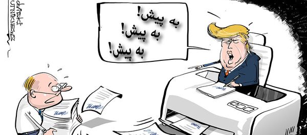 Дональд Трамп подписал многочисленные указы в первые дни своего президентского срока Дональд Трамп подписал многочисленные указы в первые дни своего президентского срока - اسپوتنیک ایران