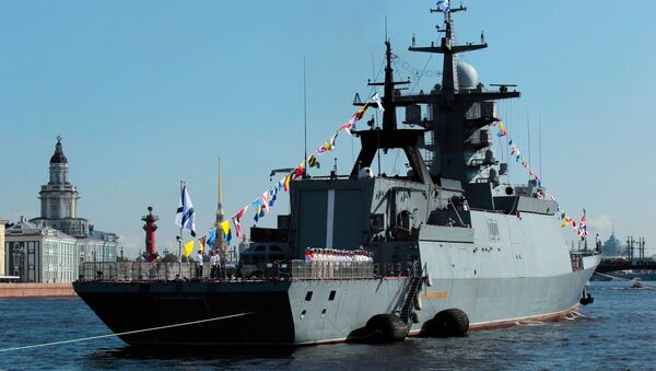 آغاز آزمایش دریایی ناوچه جدید روسیه به نام سوورشنی - اسپوتنیک ایران  