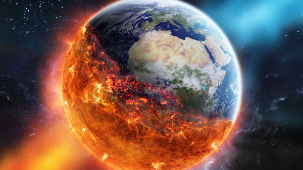Иллюстрация конца планеты Земля - اسپوتنیک ایران  