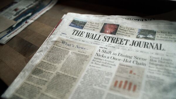 Выпуск газеты The Wall Street Journal - اسپوتنیک ایران  