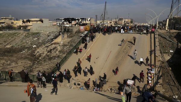 با آغاز عملیات های نظامی موصل، ۲۱۷ هزار عراقی بی خانمان شدند - اسپوتنیک ایران  
