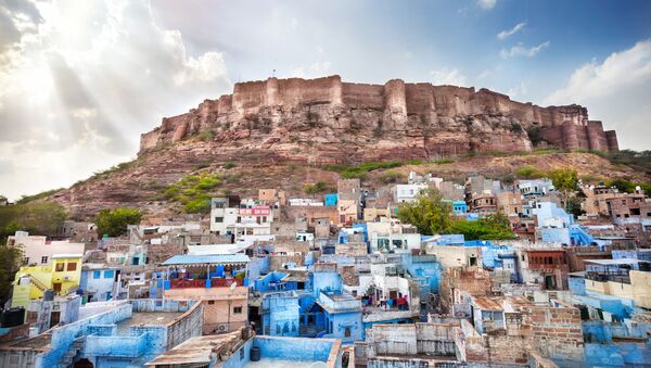 Голубой город Джодхпур в Раджастане, Индия - اسپوتنیک ایران  