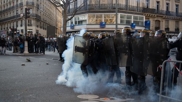 Protests in Paris - اسپوتنیک ایران  