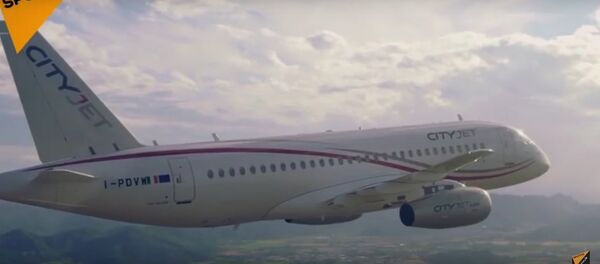 هواپیمای SSJ-100 روس (ویدیو) - اسپوتنیک ایران  