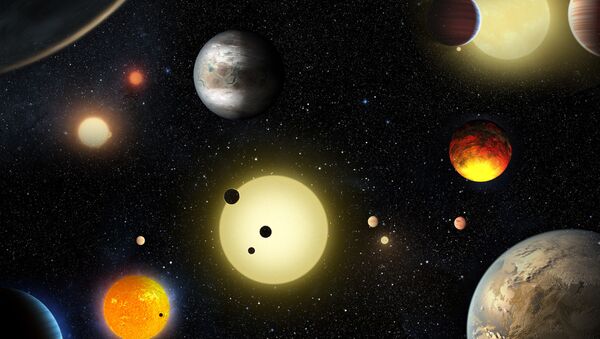 ستاره‌شناسان برای نخستین‌بار ستاره‌ای کشف کرده‌اند که هفت سیاره زمین‌گونه دور آن می‌چرخند. - اسپوتنیک ایران  
