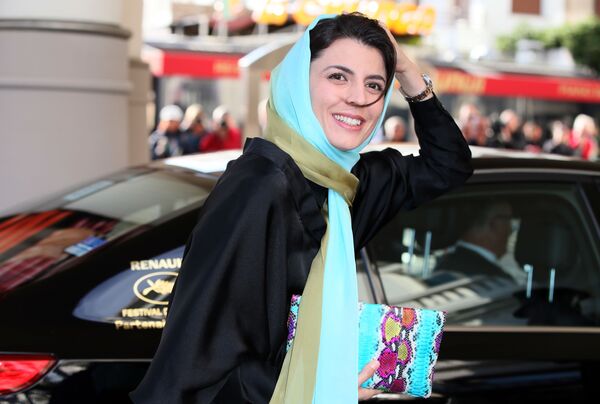 هنرپیشه لیلا خاتمی در  جشنواره سینمایی  کان - اسپوتنیک ایران  