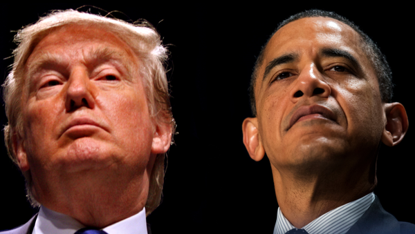 ادعای جدید ترامپ در خصوص شنود وی توسط اوباما - اسپوتنیک ایران  