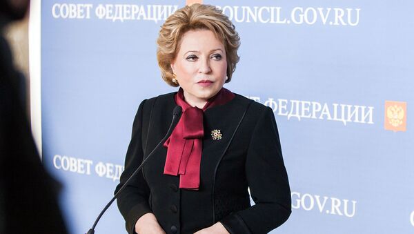 Председатель Совета Федерации Валентина Матвиенко - اسپوتنیک ایران  