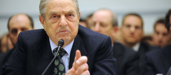 Американский миллиардер Джордж Сорос Американский миллиардер Джордж Сорос - اسپوتنیک ایران