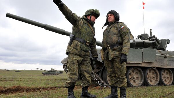 Российские военные войска принимают участие в военных учениях в Ставропольском крае - اسپوتنیک ایران  