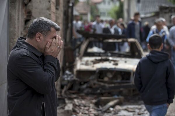 برهم خوردن ثبات در مقدونیه به خاطر درگیری هادر شهر کومانوفو - اسپوتنیک ایران  