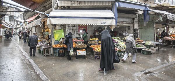 بازار نعلبندان، گرگان - اسپوتنیک ایران  