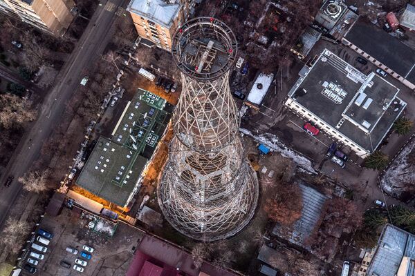 برج « شوخوف» مسکو - اسپوتنیک ایران  