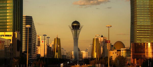 Astana golden hour. Kazakhstan Astana golden hour. Kazakhstan - اسپوتنیک ایران