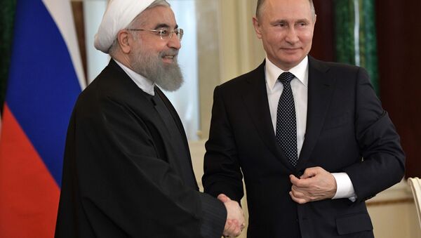 دیدار پوتین با روحانی - اسپوتنیک ایران  