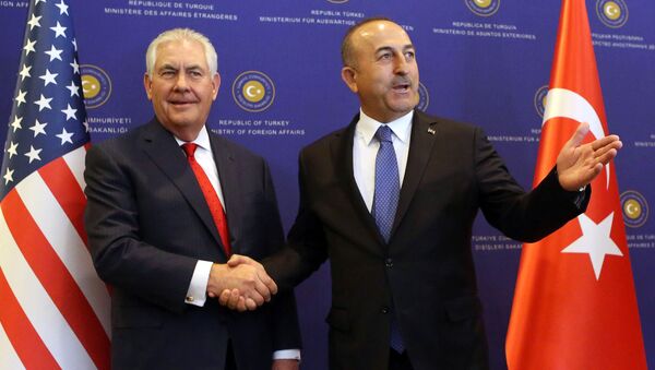 تیلرسون: محور مذاکرات آمریکا و ترکیه، بحث در خصوص ایجاد مناطق امن در سوریه است - اسپوتنیک ایران  