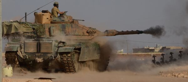 گلوله باران شهری در سوریه از سوی ارتش ترکیه گلوله باران شهری در سوریه از سوی ارتش ترکیه - اسپوتنیک ایران