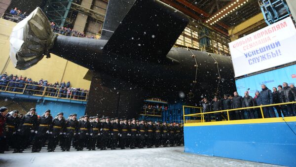 زیردریایی هسته ای کازان به آب انداخته شد - اسپوتنیک ایران  