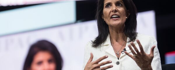 نیکی هیلی نماینده آمریکا در سازمان ملل - اسپوتنیک ایران  