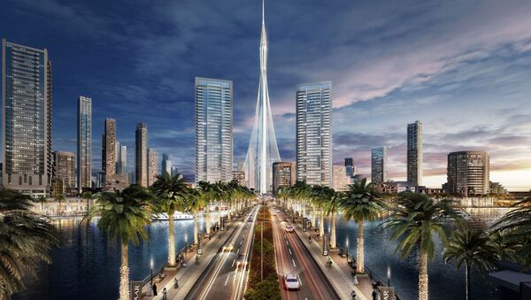 Рисунок строящейся башни The Tower в Дубае, которая должна стать самой высокой в мире - اسپوتنیک ایران  