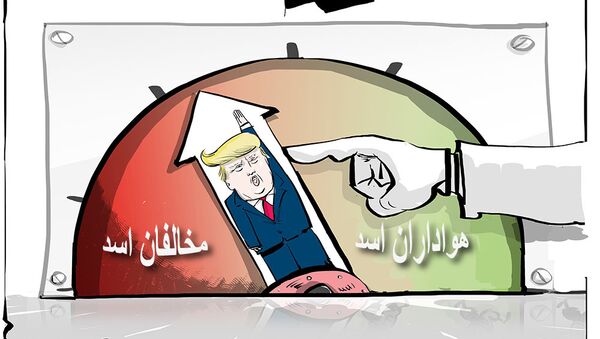 Трамп изменил свое отношение к Асаду после сообщений о химатаке в Идлибе - اسپوتنیک ایران  