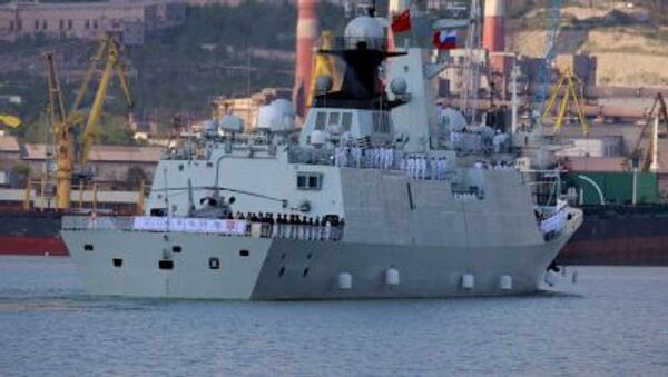 مانورهای چین و روسیه در دریای مدیترانه - اسپوتنیک ایران  