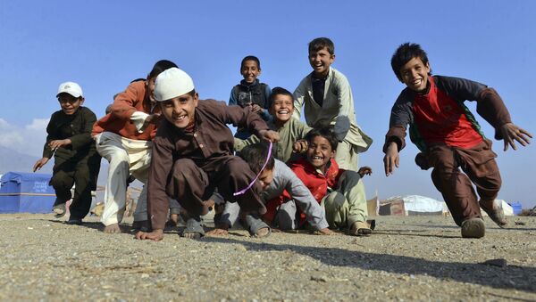 بچه های افغان - اسپوتنیک ایران  