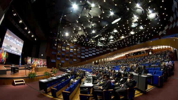 Восьмая сессия Конференции государств-участников Организации по запрещению химического оружия в Гааге - اسپوتنیک ایران  