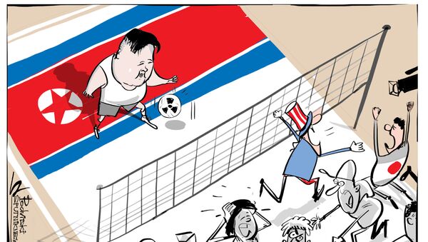 на полигонах Северной Кореи играли в волейбол - اسپوتنیک ایران  