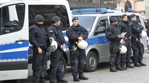 Немецкие полицейские в Кельне  - اسپوتنیک ایران  