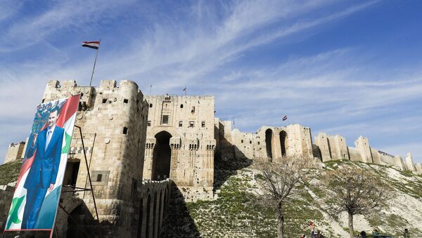 Крепость на севере старого города в Алеппо - اسپوتنیک ایران  
