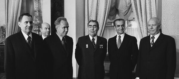 Официальный визит в СССР шаха Ирана Мохаммеда Реза Пехлеви - اسپوتنیک ایران  