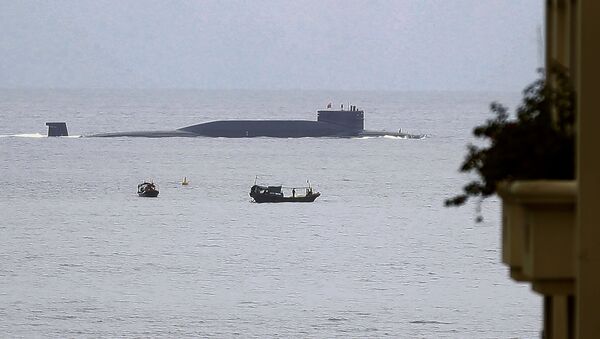 Китайская подводная лодка в заливе Ялонг - اسپوتنیک ایران  