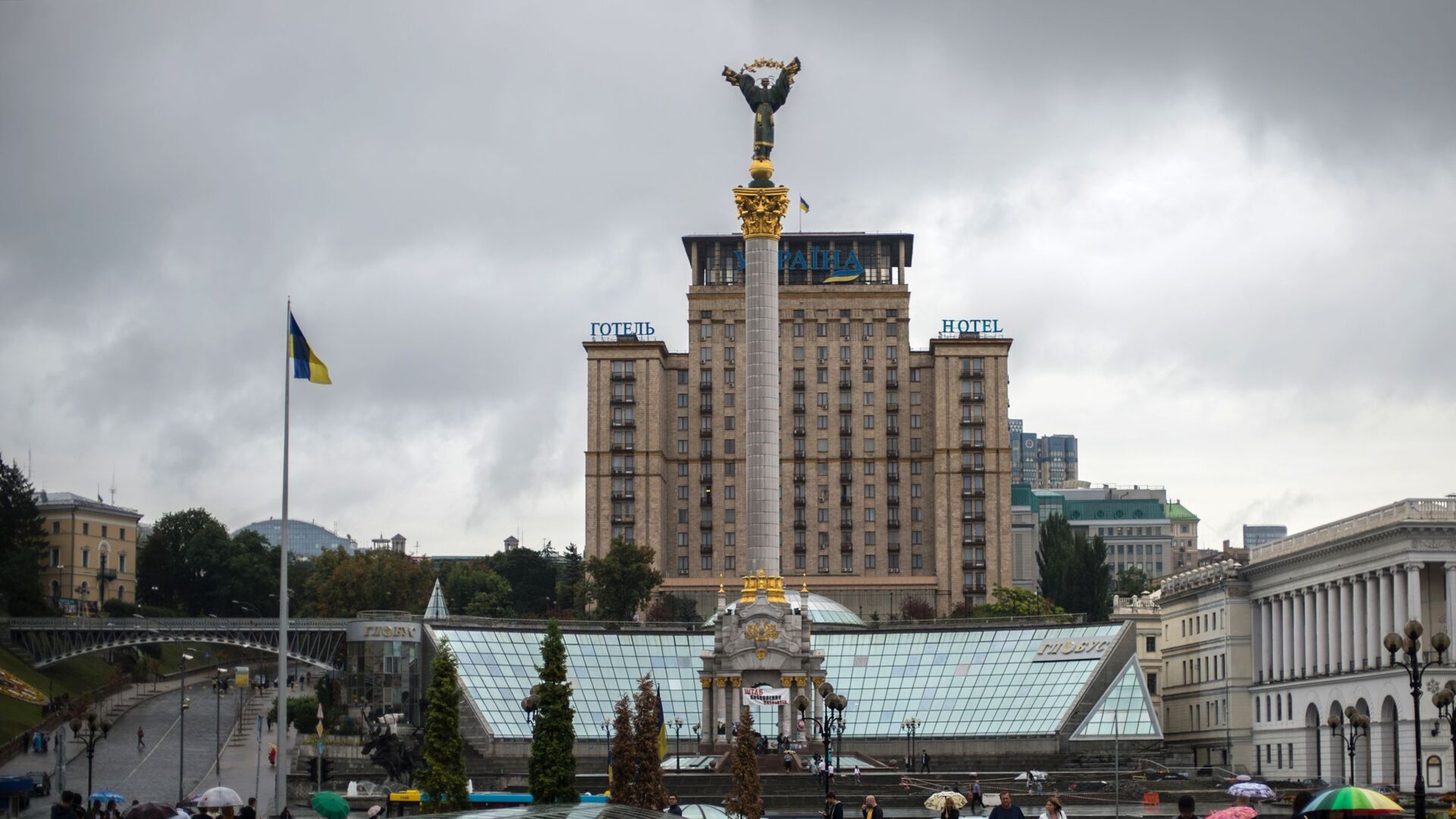 Монумент Независимости Украины на площади Независимости в Киеве - اسپوتنیک ایران  , 1920, 01.03.2022