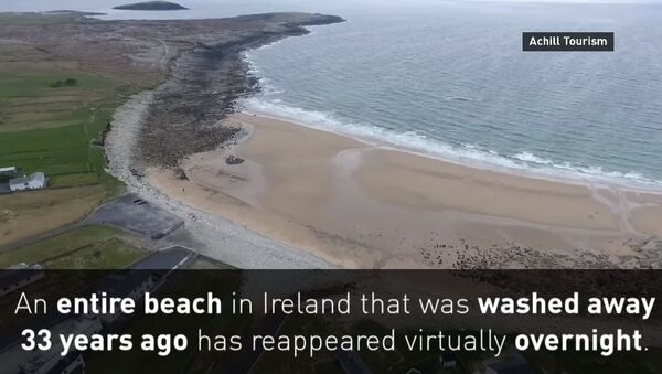 کشف ساحل گمشده در ایرلند پس از 30 سال (ویدئو) - اسپوتنیک ایران  
