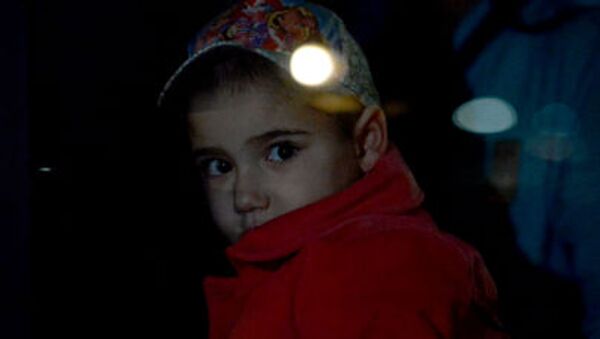 کودکان بیماری که از دانباس برای درمان به مسکو آمده اند - اسپوتنیک ایران  